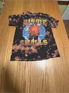 Biggie SMALLS The NOTORIOUS BIG RAP Tee SHIRT MEN'S Sz M HIP HOP RETRO TIE-DYE
